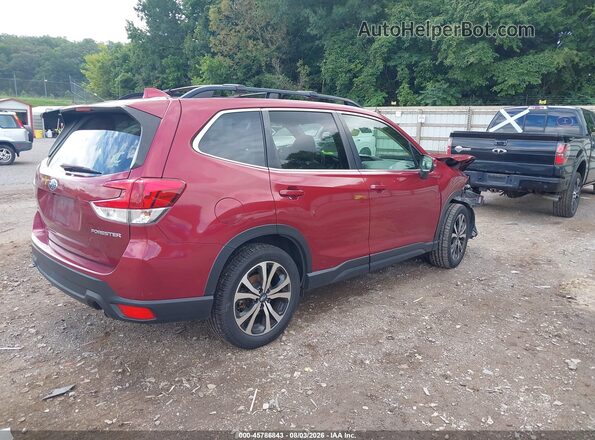 JF2SKASC4KH516299 2019 SUBARU FORESTER Red Հետևի աջ