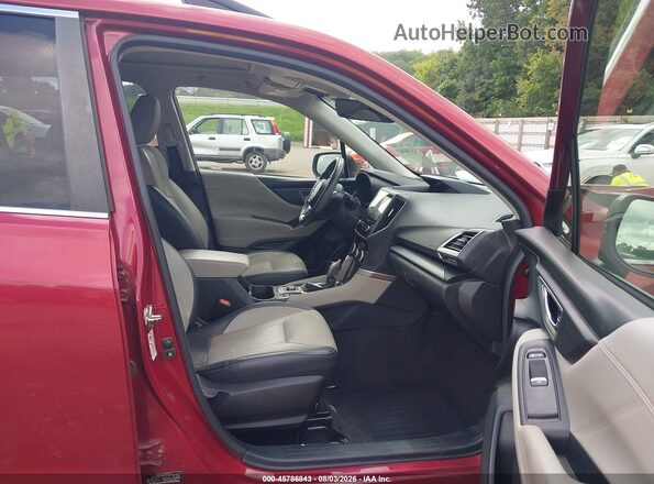 JF2SKASC4KH516299 2019 SUBARU FORESTER Red Սալոնի դիմացի տեսք