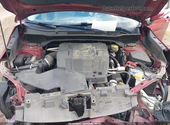 JF2SKASC4KH516299 2019 SUBARU FORESTER Red Հետևի տեսք