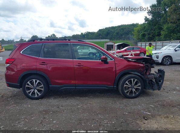JF2SKASC4KH516299 2019 SUBARU FORESTER Red Սալոնի հետևի տեսք