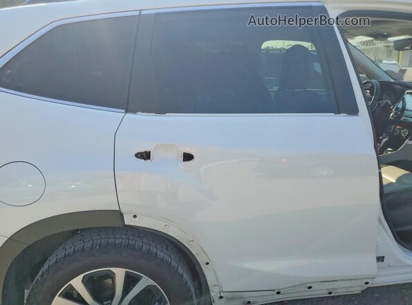 JF2SKASC4LH530480 2020 SUBARU FORESTER White Rear interior view