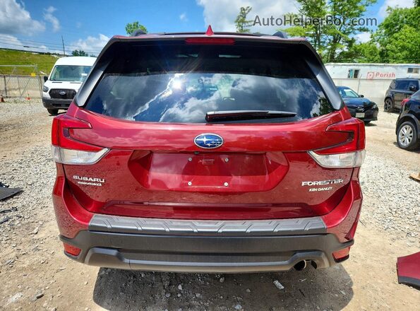 JF2SKASC4MH465292 2021 SUBARU FORESTER Red Vista trasera