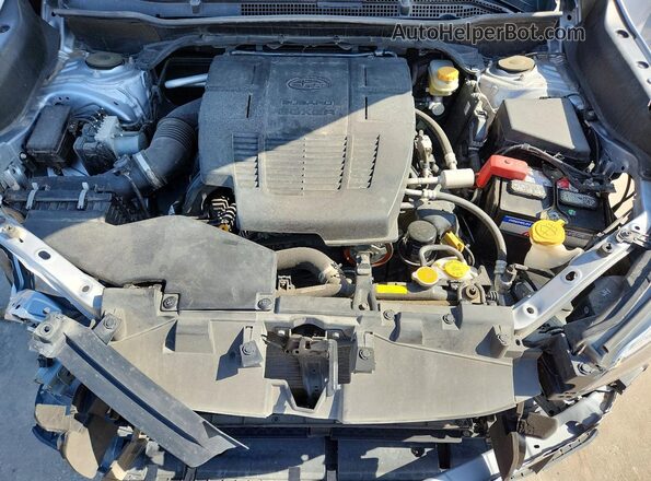 JF2SKASC5KH460714 2019 SUBARU FORESTER Серебряный Вид подкапотного пространства