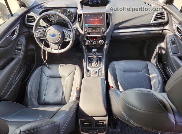 JF2SKASC5KH460714 2019 SUBARU FORESTER Серебряный Вид панели приборов