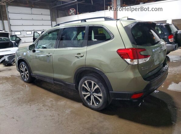 JF2SKASC5KH521995 2019 SUBARU FORESTER Green Հետևի ձախ