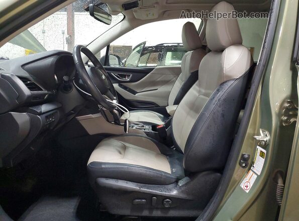 JF2SKASC5KH521995 2019 SUBARU FORESTER Green Սալոնի դիմացի տեսք