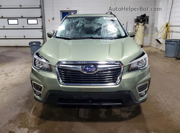 JF2SKASC5KH521995 2019 SUBARU FORESTER Green Դիմացի տեսք
