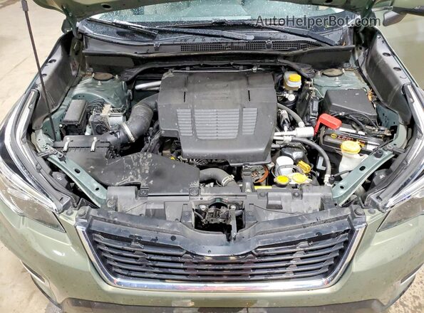 JF2SKASC5KH521995 2019 SUBARU FORESTER Green Շարժիչի բաժամունքի տեսք