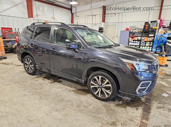 JF2SKASC6KH429214 2019 SUBARU FORESTER Серый Передняя правая четверть