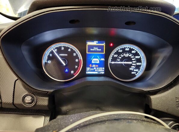 JF2SKASC6KH429214 2019 SUBARU FORESTER Серый Вид щитка приборов