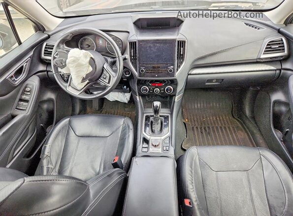 JF2SKASC6KH507233 2019 SUBARU FORESTER Gray Առջևի վահանակի տեսք