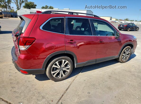 JF2SKASC6LH515494 2020 SUBARU FORESTER Red უკანა მარჯვენა