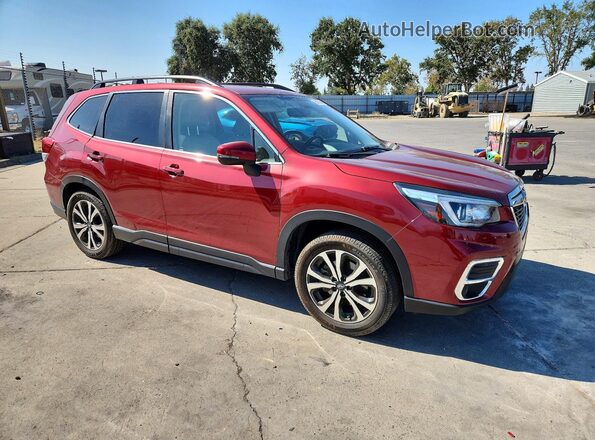 JF2SKASC6LH515494 2020 SUBARU FORESTER Red წინა მარჯვენა