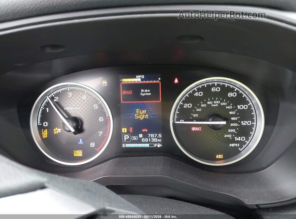 JF2SKASC6LH580927 2020 SUBARU FORESTER Gray Հետևի նստատեղերի տեսք