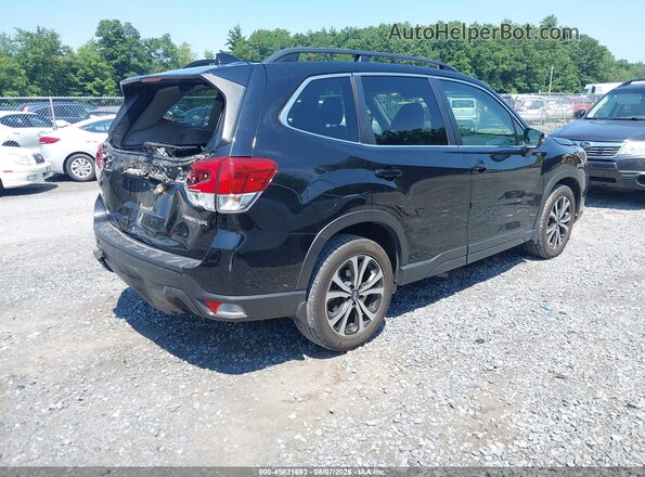 JF2SKASC9KH403447 2019 SUBARU FORESTER Black Հետևի աջ