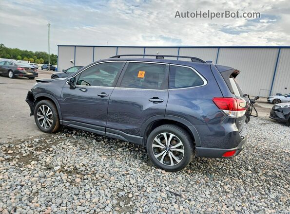 JF2SKASCXKH525895 2019 SUBARU FORESTER Gray უკანა მარცხენა
