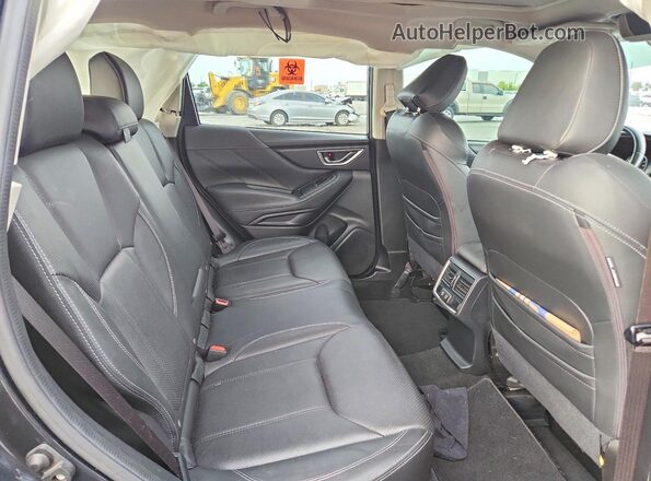 JF2SKASCXKH525895 2019 SUBARU FORESTER Gray უკანა სალონის ხედი
