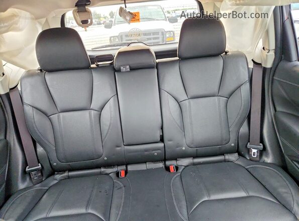 JF2SKASCXKH525895 2019 SUBARU FORESTER Gray უკანა სავარძლების ხედი