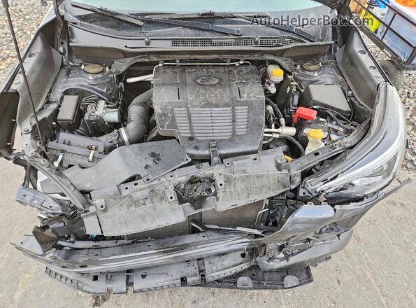 JF2SKASCXKH525895 2019 SUBARU FORESTER Gray ძრავის განყოფილების ხედი
