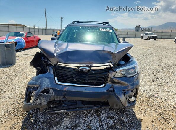 JF2SKASCXMH431938 2021 SUBARU FORESTER Blue წინა ხედი