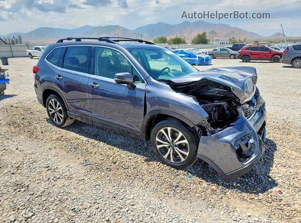 JF2SKASCXMH431938 2021 SUBARU FORESTER Blue წინა მარჯვენა