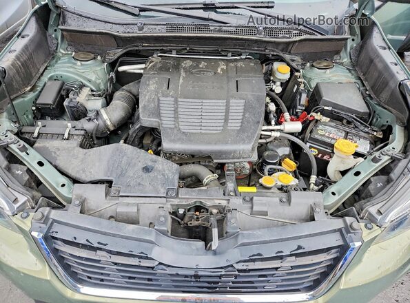 JF2SKAUC3LH596676 2020 SUBARU FORESTER Green Widok komory silnika