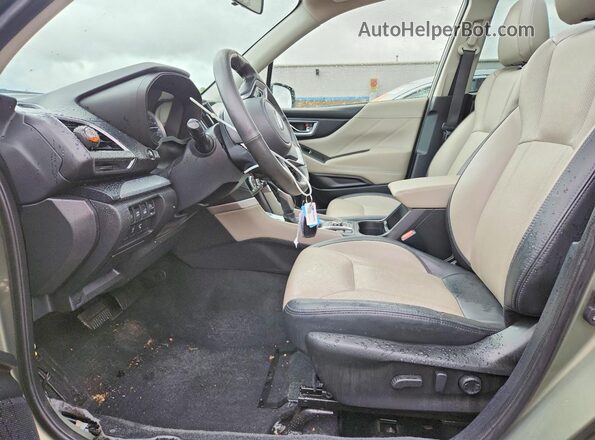 JF2SKAUC3LH596676 2020 SUBARU FORESTER Green Widok wnętrza z przodu