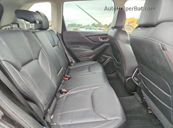 JF2SKAUC4MH575112 2021 SUBARU FORESTER Black Հետևի նստատեղերի տեսք