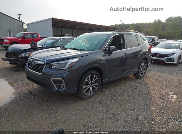 JF2SKAUC7MH408601 2021 SUBARU FORESTER Серый Передняя левая четверть