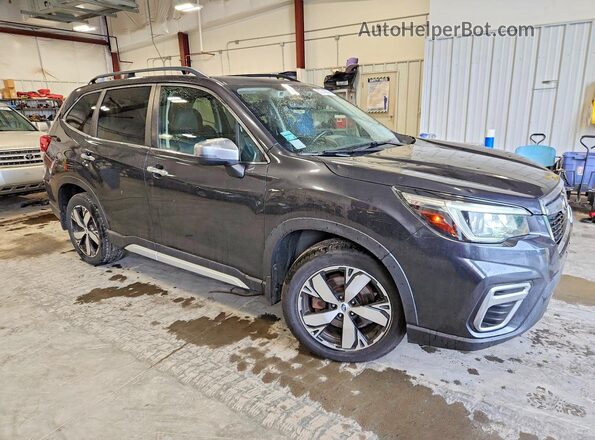 JF2SKAWC0KH409695 2019 SUBARU FORESTER Gray Front right