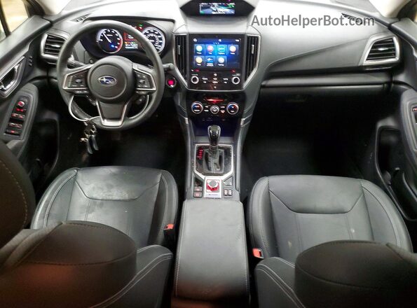 JF2SKAWC1KH548041 2019 SUBARU FORESTER Blue Вид панелі приладів