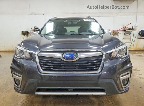 JF2SKAWC1KH548041 2019 SUBARU FORESTER Blue Вид спереду