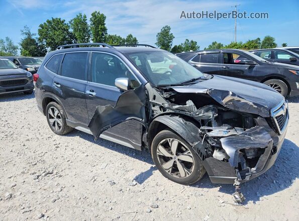 JF2SKAWC3KH585298 2019 SUBARU FORESTER Gray Przód prawy