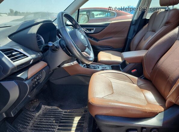 JF2SKAWC3KH585298 2019 SUBARU FORESTER Gray Widok wnętrza z przodu
