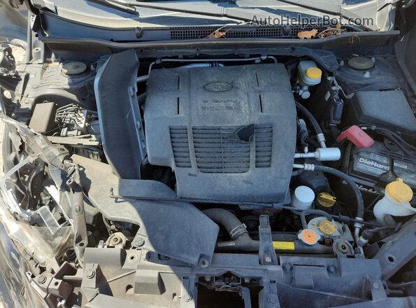 JF2SKAWC3KH585298 2019 SUBARU FORESTER Gray Widok komory silnika