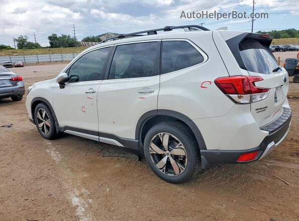 JF2SKAWC4KH512666 2019 SUBARU FORESTER White Հետևի ձախ