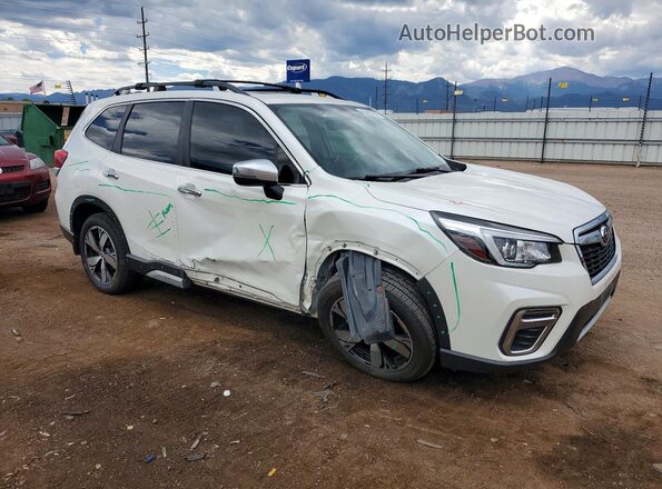 JF2SKAWC4KH512666 2019 SUBARU FORESTER White Առջևի աջ