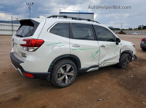 JF2SKAWC4KH512666 2019 SUBARU FORESTER White Հետևի աջ