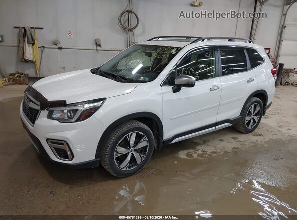 JF2SKAWC4KH543478 2019 SUBARU FORESTER Белый Передняя левая четверть