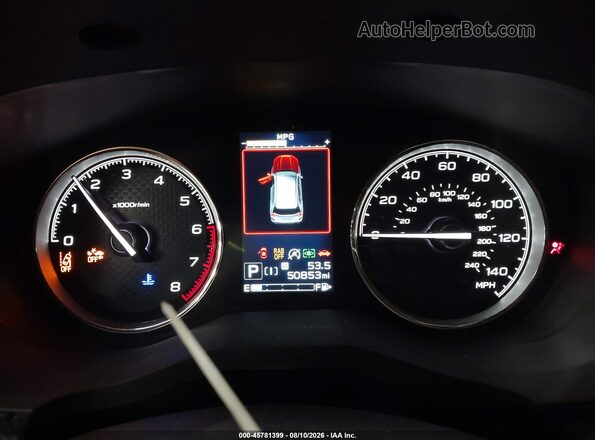 JF2SKAWC4KH543478 2019 SUBARU FORESTER Белый Вид задних сидений