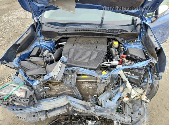 JF2SKAWC7KH478173 2019 SUBARU FORESTER Blue Widok komory silnika