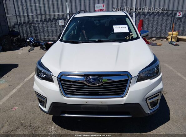 JF2SKAWC8KH475671 2019 SUBARU FORESTER Белый Вид щитка приборов