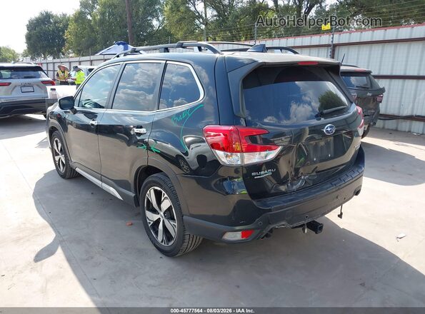 JF2SKAWC8KH526327 2019 SUBARU FORESTER Black Trasero izquierdo
