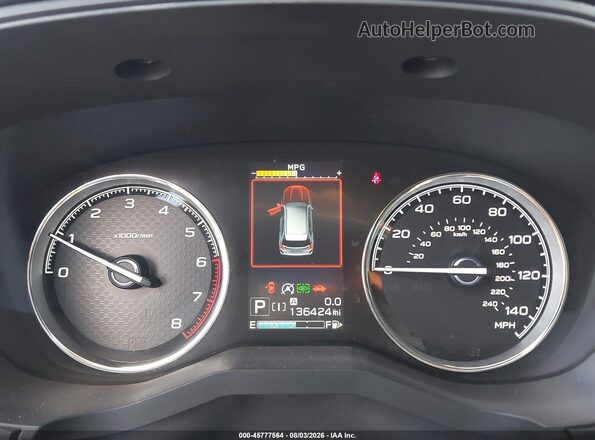 JF2SKAWC8KH526327 2019 SUBARU FORESTER Black Vista de los asientos traseros