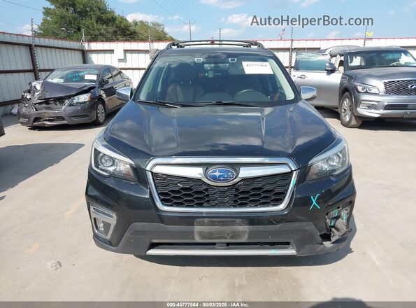 JF2SKAWC8KH526327 2019 SUBARU FORESTER Black Vista interior trasera