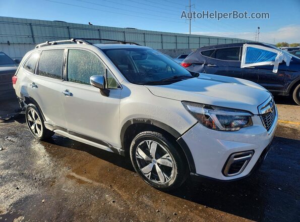 JF2SKAWC9KH467756 2019 SUBARU FORESTER White Przód prawy