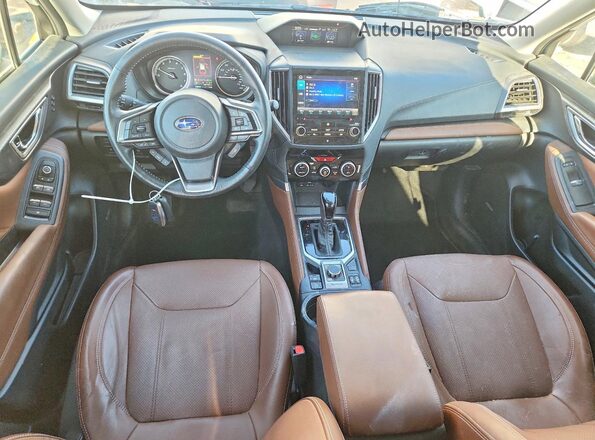 JF2SKAWC9KH467756 2019 SUBARU FORESTER White Widok deski rozdzielczej
