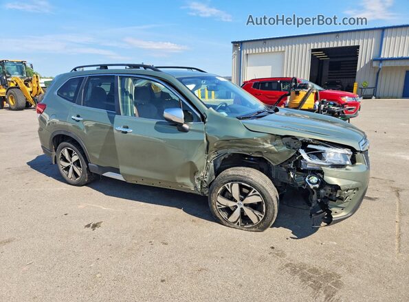 JF2SKAWC9KH481866 2019 SUBARU FORESTER Green Delantero derecho