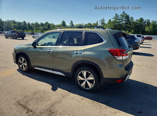 JF2SKAWC9KH481866 2019 SUBARU FORESTER Green Trasero izquierdo