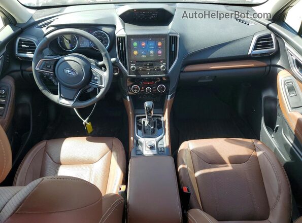 JF2SKAWC9KH560518 2019 SUBARU FORESTER White Widok deski rozdzielczej